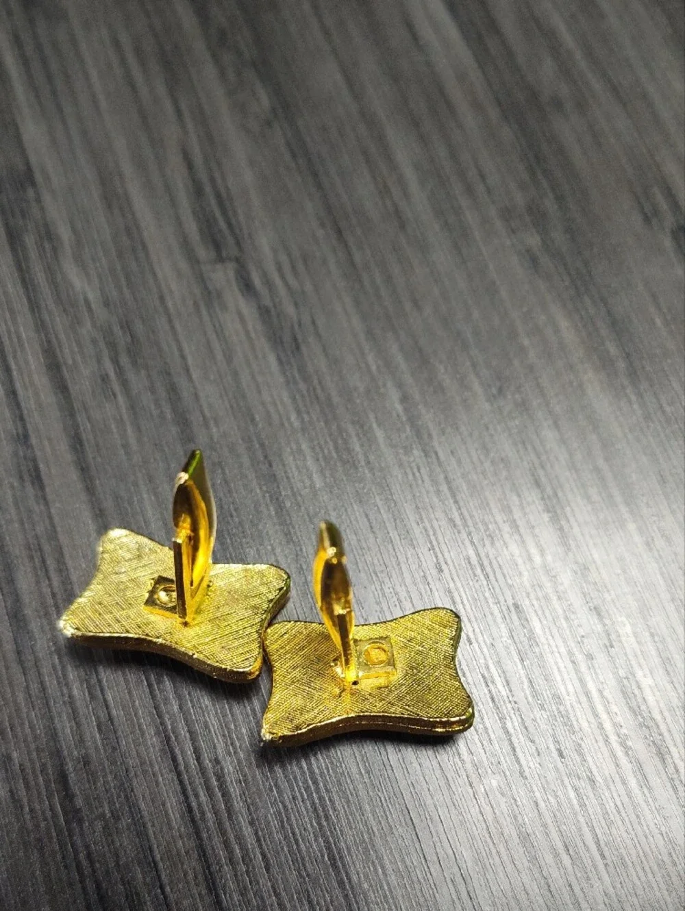 Vintage Mid Century Gold Plated Cufflinks